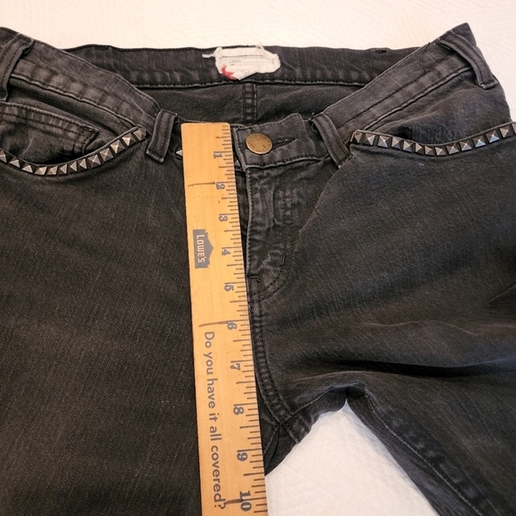 Current/Elliot midnight w/studs skinny jeans - Picture 10 of 12